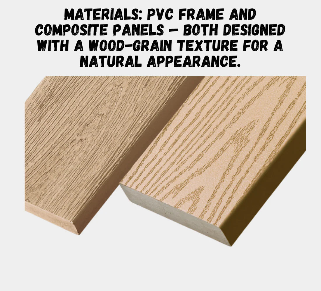 Outdoor Trash Can Enclosure – Weatherproof Garbage Bin Storage Shed, Fits 96 Gallon Bins